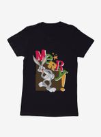Looney Tunes Holiday Merry Bugs Bunny Womens T-Shirt