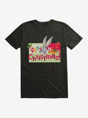 Looney Tunes Holiday Bugs Bunny Very Merry Christmas T-Shirt