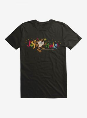 Looney Tunes Holiday Taz Joy To The Whirl T-Shirt