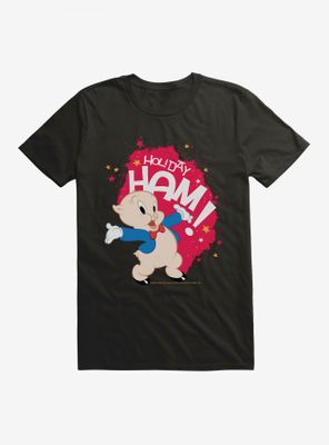 Looney Tunes Porky Pig Holiday Ham T-Shirt