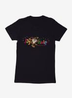 Looney Tunes Holiday Taz Joy To The Whirl Womens T-Shirt