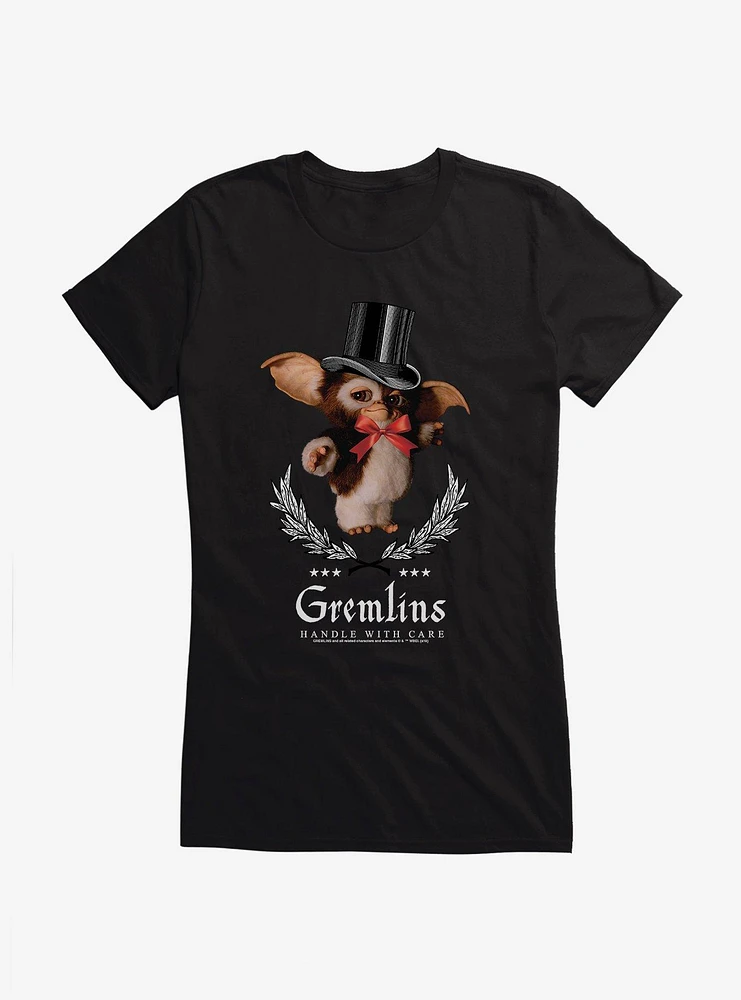 Gremlins Gizmo Handle With Care Girls T-Shirt