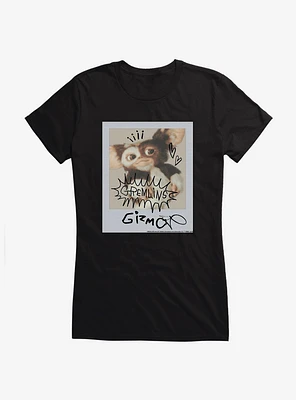Gremlins Gizmo Polaroid Girls T-Shirt