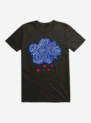 Care Bears Grumpy Cloud Icon T-Shirt