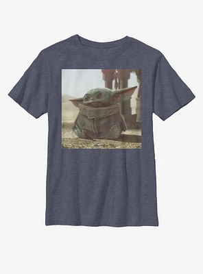 Star Wars The Mandalorian Child Tiny Green Youth T-Shirt