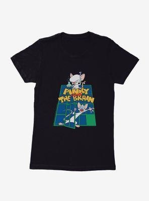 Animaniacs Pinky And The Brain Womens T-Shirt