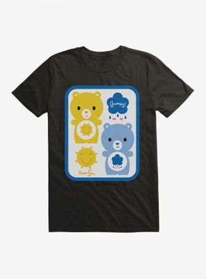 Care Bears Cartoon Funshine Grumpy Icons T-Shirt