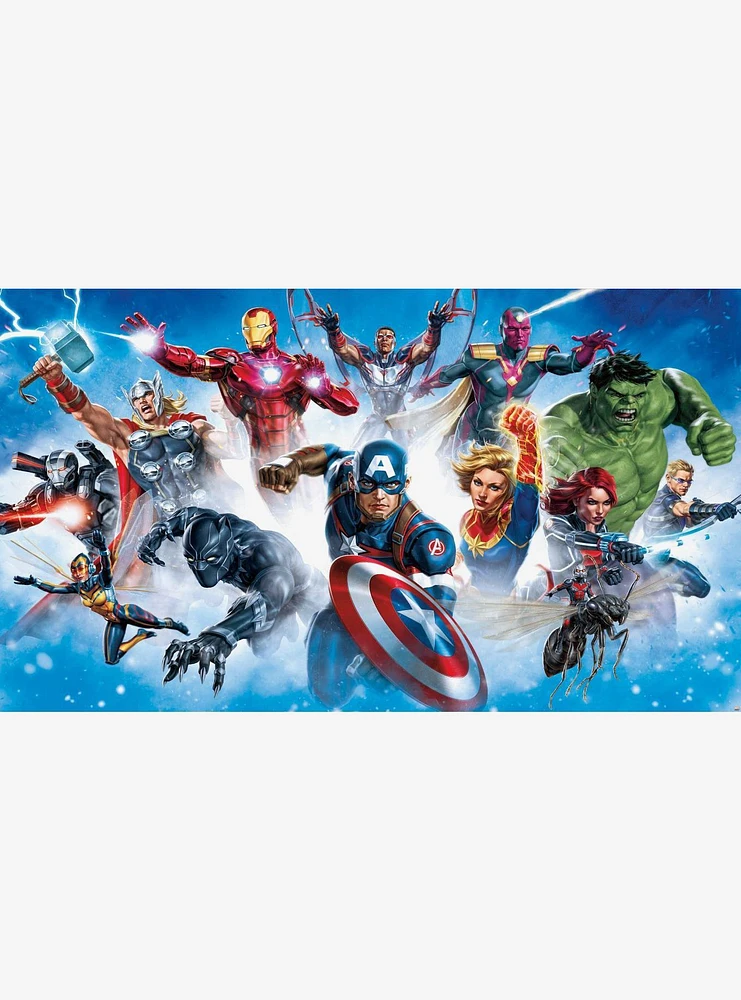 Marvel Avengers Gallery Art Peel and Stick Mural