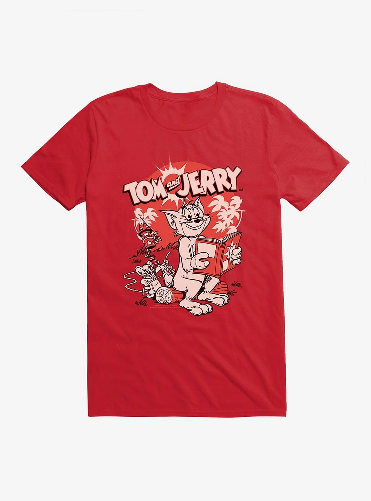 Tom and Jerry Firecracker Prank T-Shirt