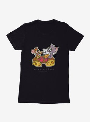 Tom And Jerry Breakfast Buds Womens T-Shirt