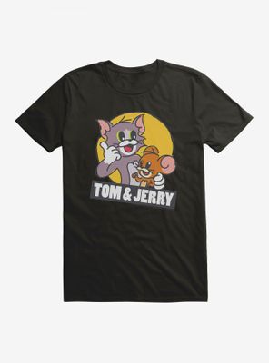 Tom And Jerry Duo Photo T-Shirt