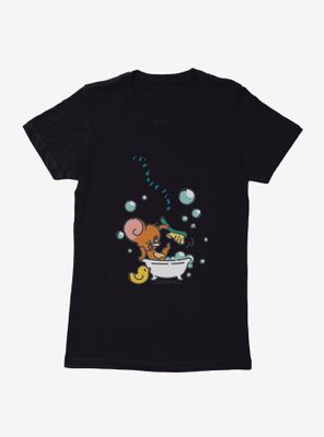Tom And Jerry It's Bath Time Womens T-Shirt