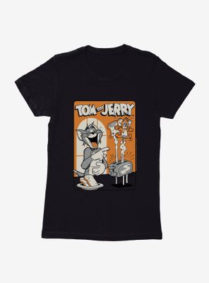 Tom And Jerry Toast Womens T-Shirt