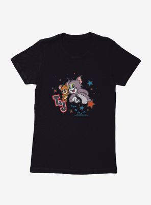 Tom And Jerry Star Cartoons Womens T-Shirt