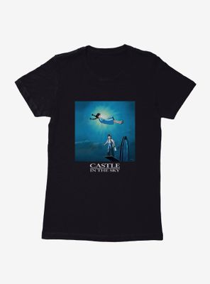 Studio Ghibli Castle The Sky Womens T-Shirt