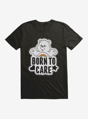 Care Bears Grayscale Cheer Born To T-Shirt