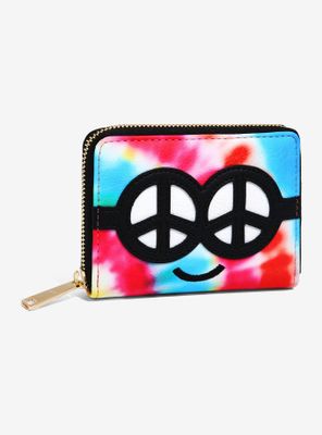 Minions Artist Series Figural Tie-Dye Small Zip Wallet - BoxLunch Exclusive