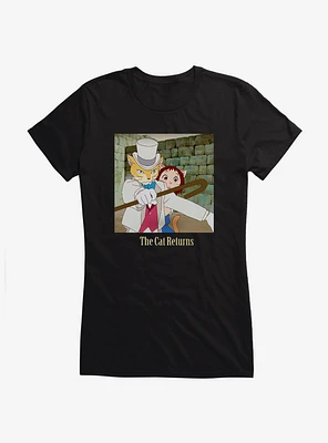 Studio Ghibli The Cat Returns Girls T-Shirt
