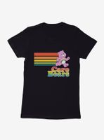 Care Bears Cheer Bear Rainbow Womens T-Shirt