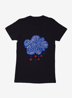 Care Bears Grumpy Cloud Icon Womens T-Shirt