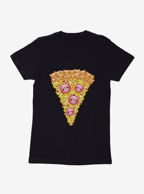 Care Bears Pizza Slice Icons Womens T-Shirt