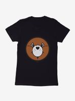 Care Bears Tenderheart Bear Face Womens T-Shirt