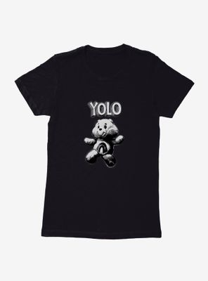 Care Bears Stuffed Cheer Bear YOLO Womens T-Shirt