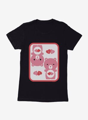 Care Bears Cartoon Love A Lot Icon Womens T-Shirt
