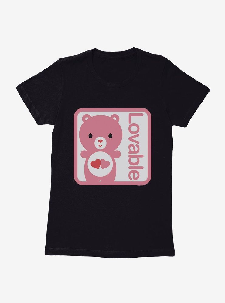 Care Bears Cartoon Love A Lot Lovable Womens T-Shirt