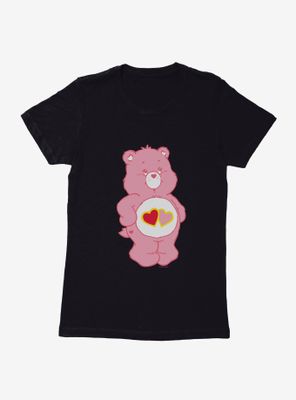 Care Bears Love A Lot Bear Stare Womens T-Shirt