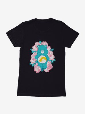 Care Bears Wish Bear Floral Womens T-Shirt