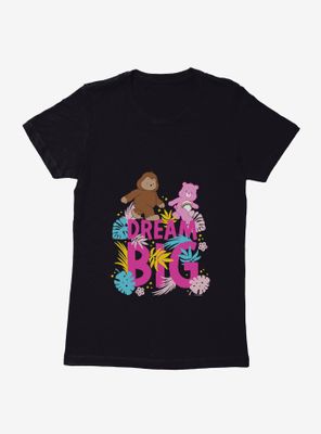 Care Bears Bigfoot Cheer Dream Big Womens T-Shirt