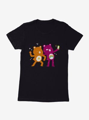 Care Bears Comic Art Funshine And Cheer Womens T-Shirt