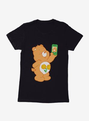 Care Bears Friend Bear Selfie Womens T-Shirt
