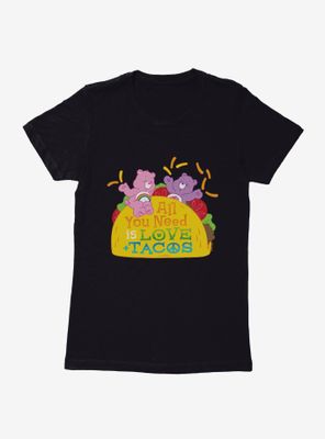 Care Bears Love And Tacos Womens T-Shirt
