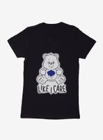 Care Bears Grayscale Grumpy Like I Womens T-Shirt