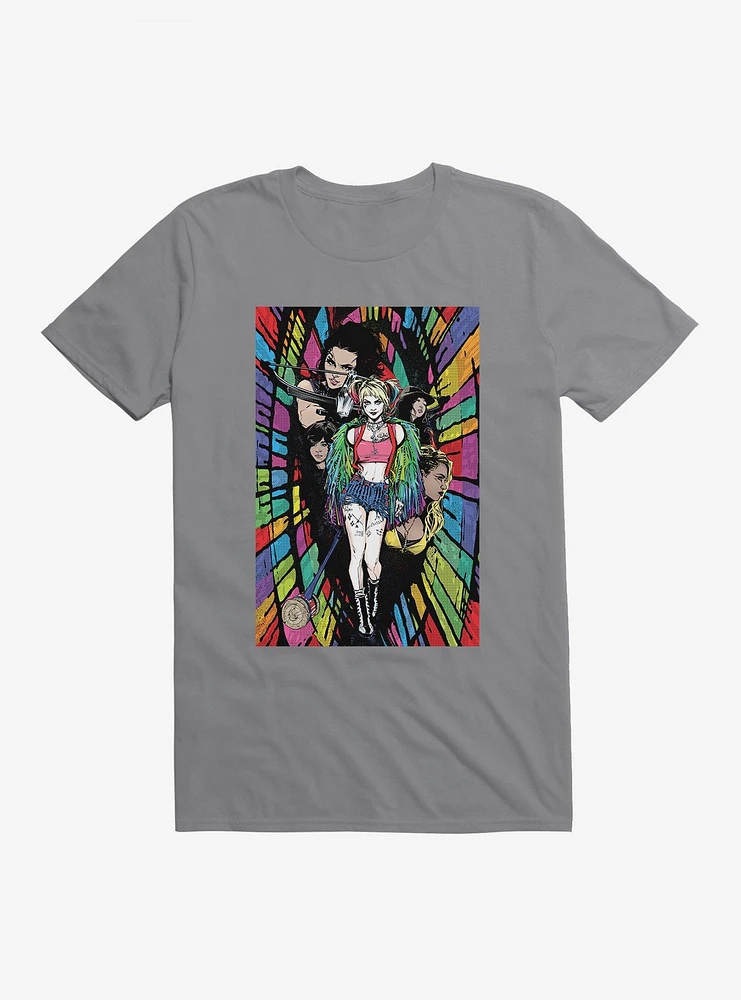 DC Comics Birds Of Prey Harley Quinn Pop Sketch T-Shirt