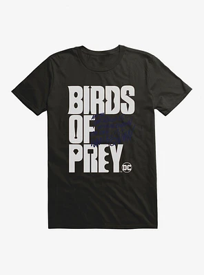 DC Comics Birds Of Prey Title T-Shirt