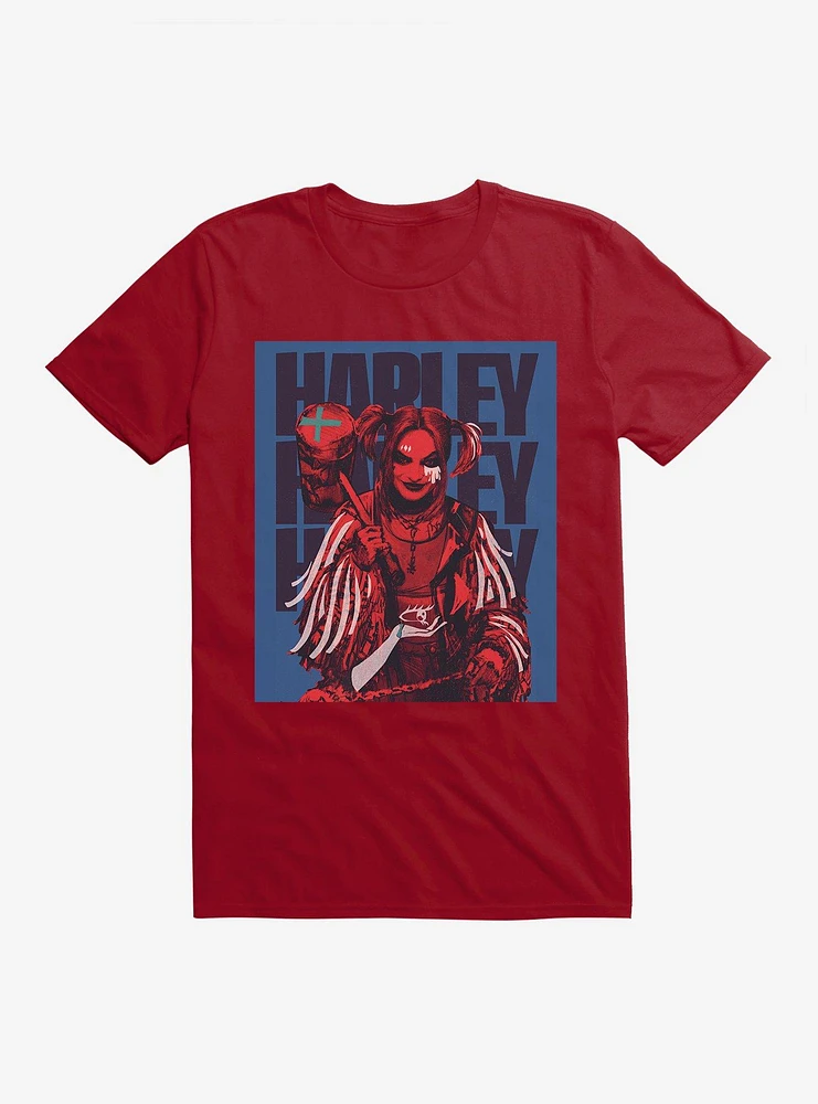 DC Comics Birds Of Prey Harley Quinn Poster T-Shirt