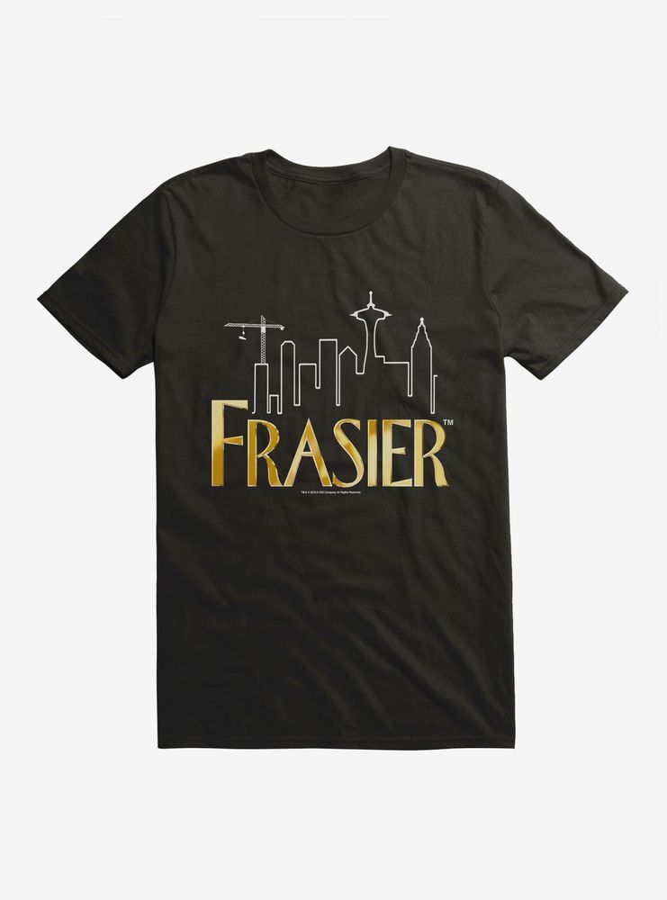 Frasier Gold Logo Outline T-Shirt
