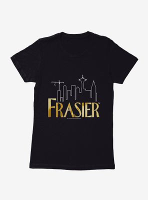 Frasier Gold Logo Outline Womens T-Shirt