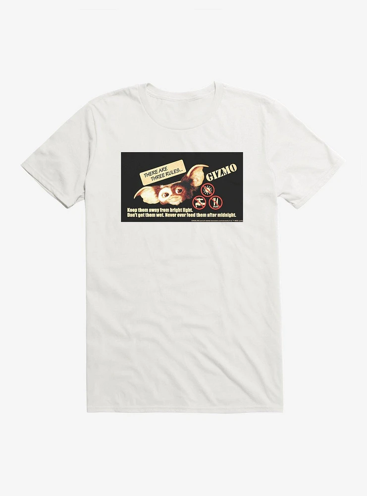 Gremlins Gizmo Rules To Follow T-Shirt