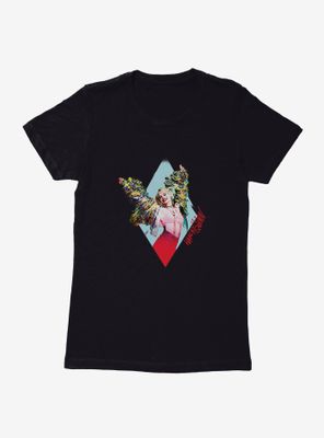 DC Comics Birds Of Prey Harley Quinn Diamond Pose Womens T-Shirt