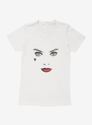 DC Comics Birds Of Prey Harley Quinn Face Womens T-Shirt