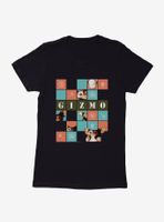 Gremlins Gizmo Boxed Collage Womens T-Shirt