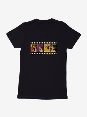Gremlins Gizmo Film Strip Color Womens T-Shirt
