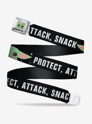 Star Wars The Mandalorian Child Protect Attack Snack Seatbelt Belt