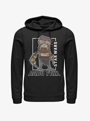 Star Wars Episode IX The Rise of Skywalker Babu Frik Hoodie