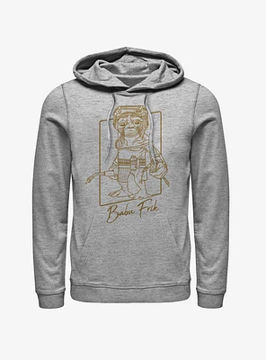 Star Wars: The Rise of Skywalker Babu Frik Outline Hoodie