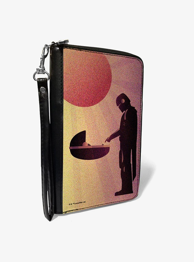 Star Wars The Mandalorian And The Child Zip-Around Wallet